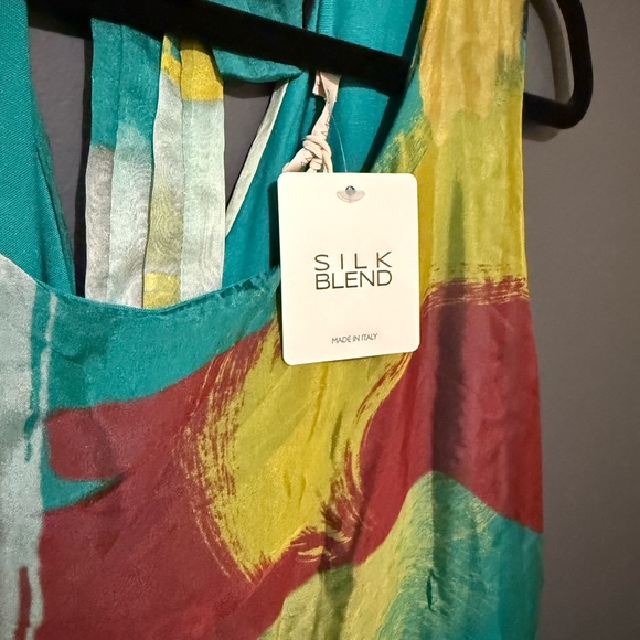 Colorful Abstract Sleeveless Dress - Picture 5 of 10